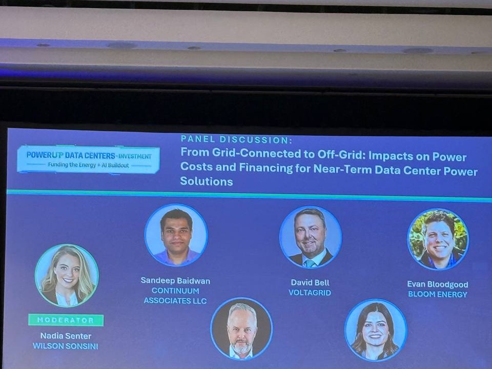 PowerUp Data Centers 2026 panel: From Grid-Connected to Off-Grid