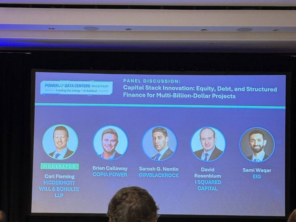 PowerUp Data Centers 2026 panel: Capital Stack Innovation